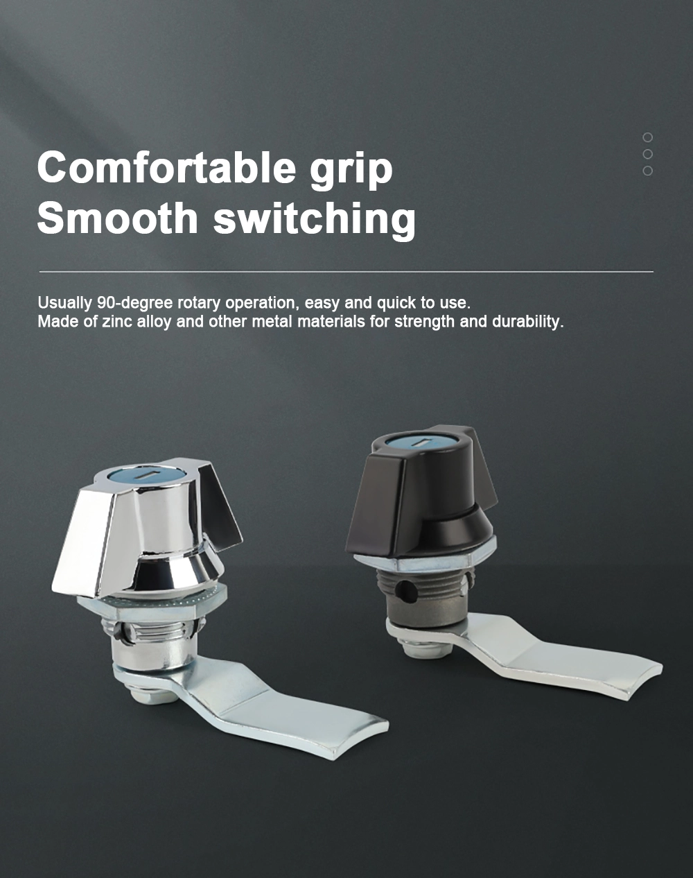 Cylindrical Locks For Hardware And Industrial Equipment